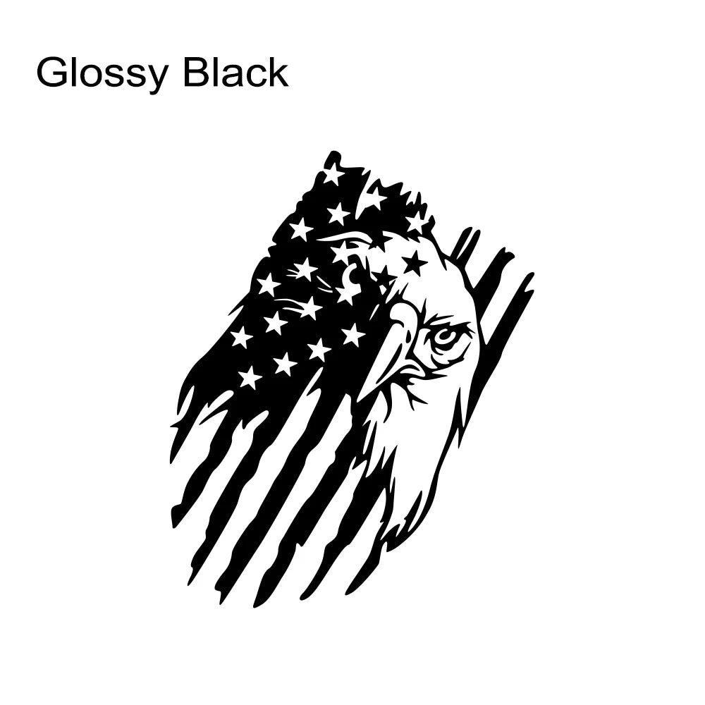 American Bald Eagle Tailgate Sticker