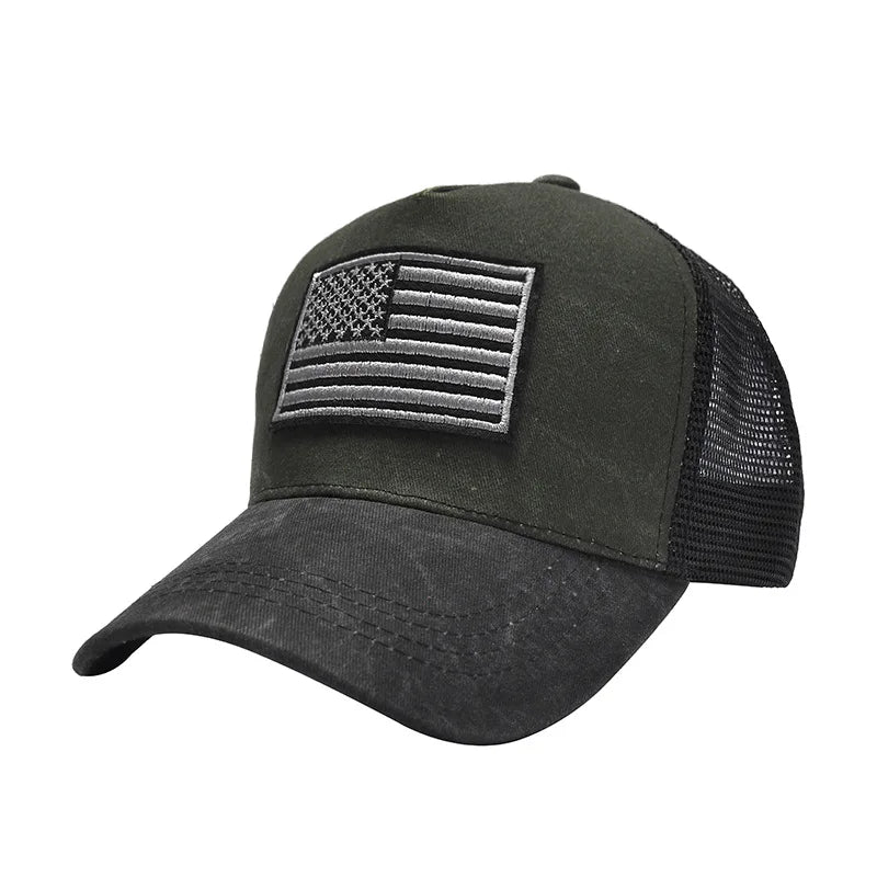 USA Mesh Baseball Cap – Classic Patch