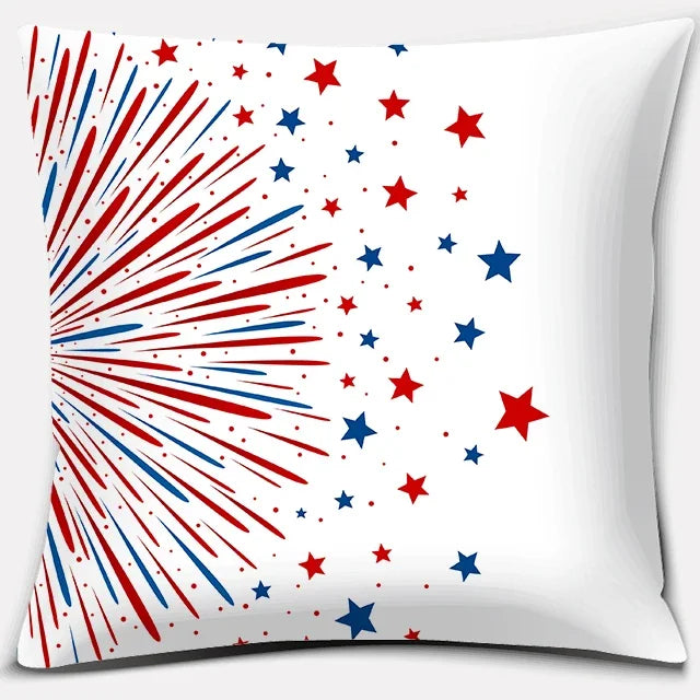 Independence Day Throw Pillow Cases - Classic Flag