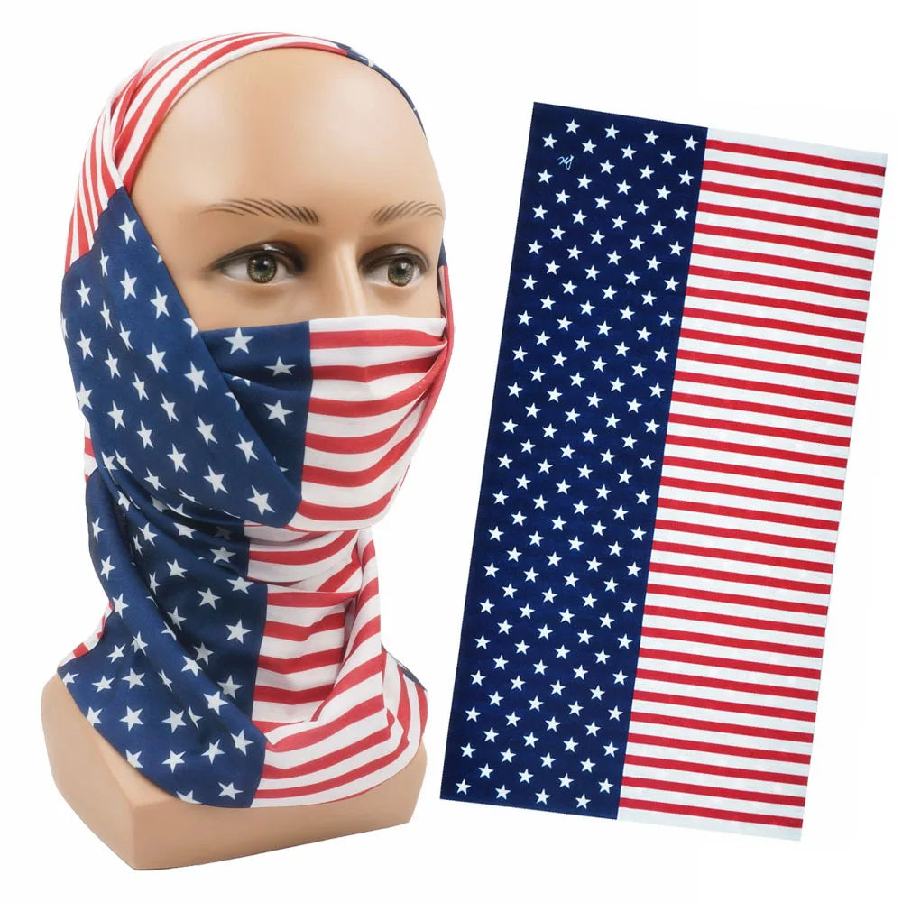 USA Neck Gaiter – Flag Pattern