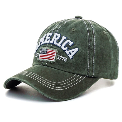 AMERICA Man Embroidered Baseball Cap