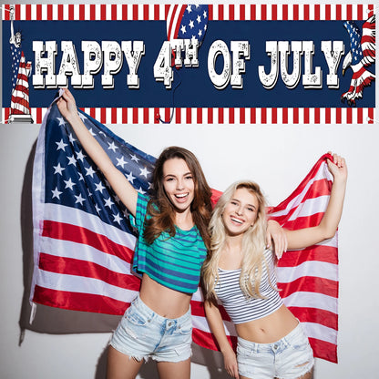 Happy 4th of July Banner