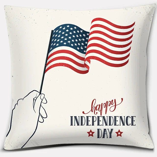 Independence Day Throw Pillow Cases - Classic Flag