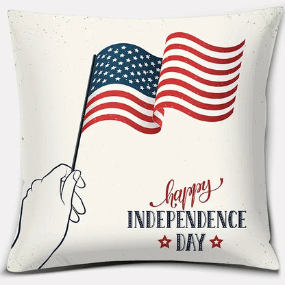 Independence Day Throw Pillow Cases - Classic Flag