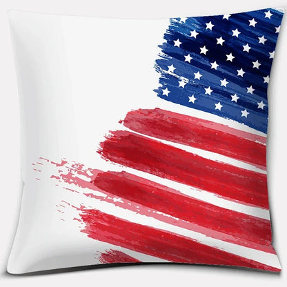 Independence Day Throw Pillow Cases - Classic Flag