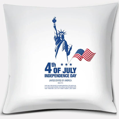 4th of July Throw Pillow Cases - Liberty