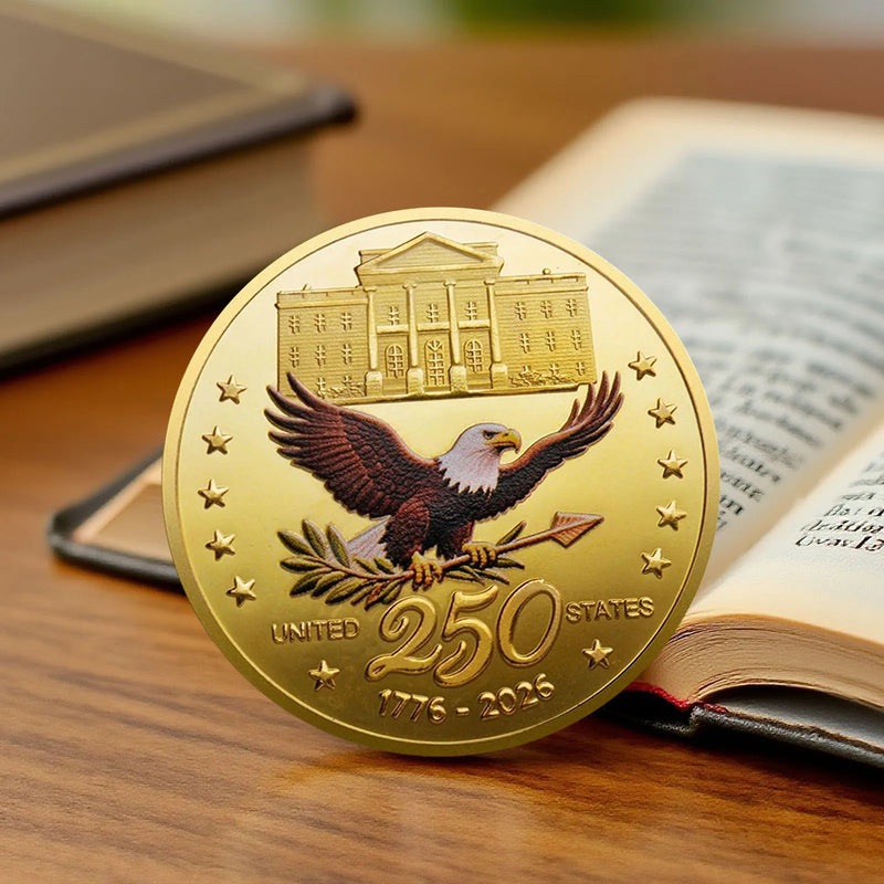 USA 250th Anniversary Commemorative Gold Coin – Limited Edition