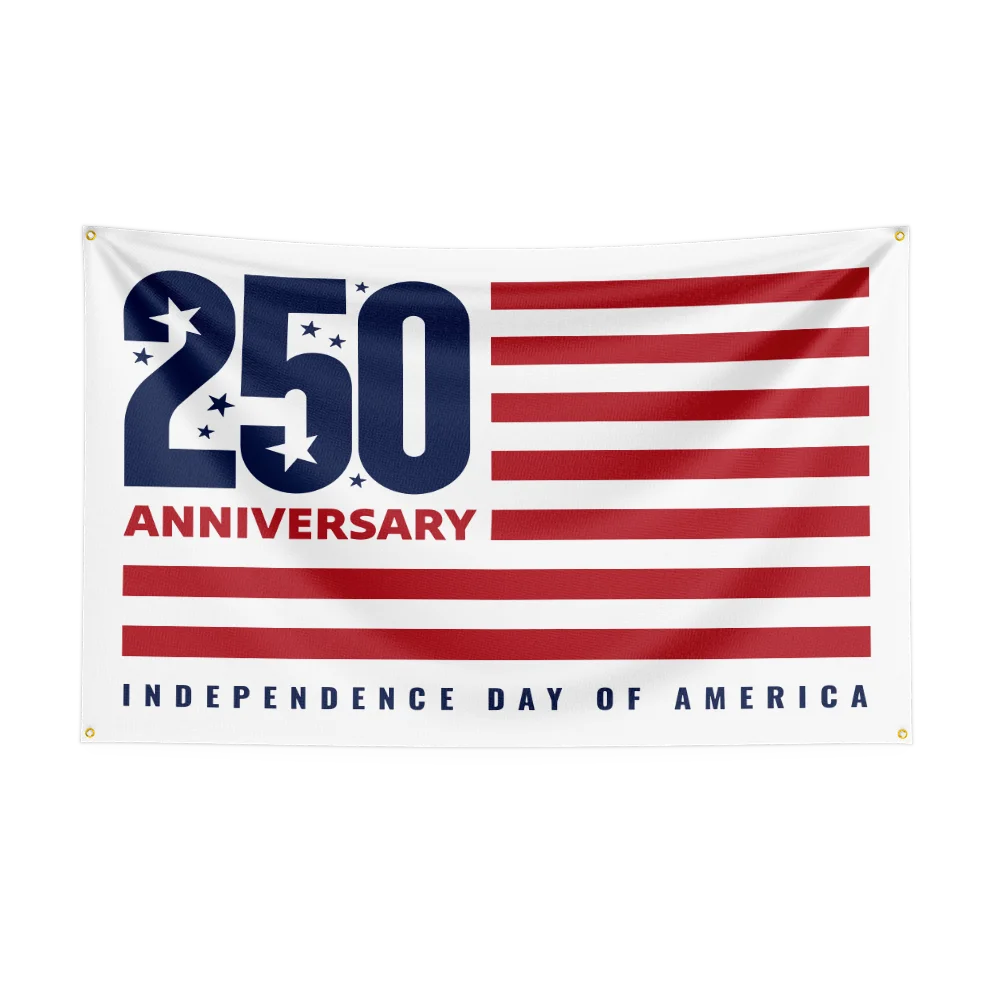 250th American Anniversary Flag - Celebration