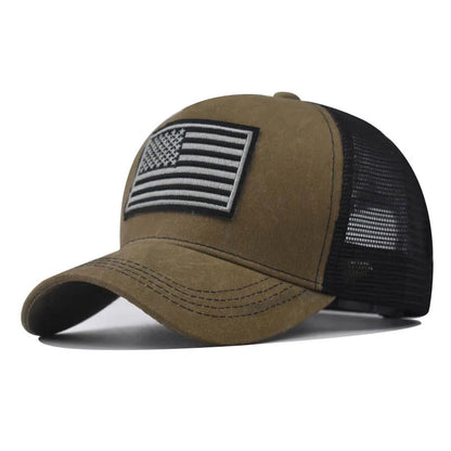 USA Mesh Baseball Cap – Classic Patch