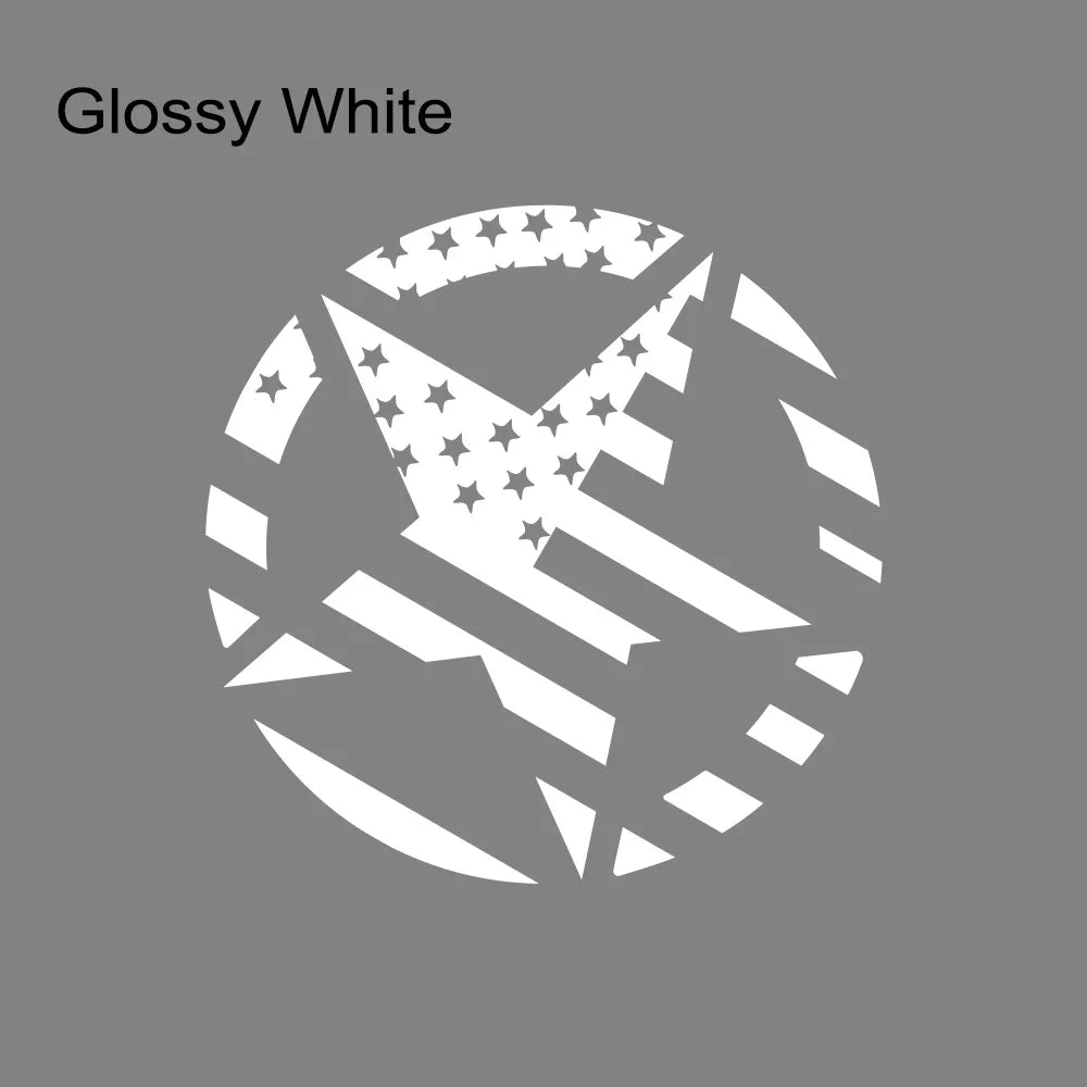 USA Star & Stripes Vinyl Sticker