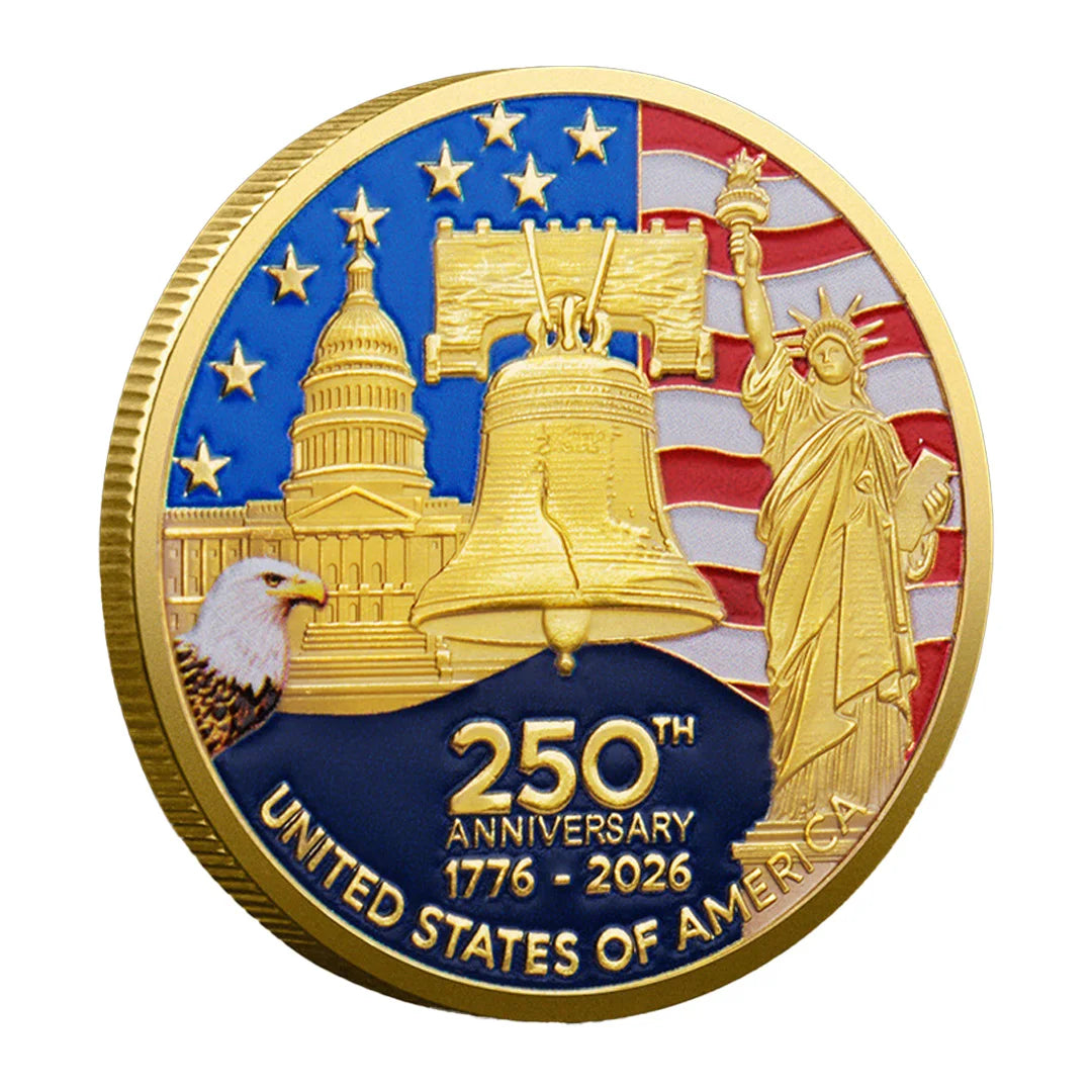 250th Anniversary USA Commemorative Coin - Gold