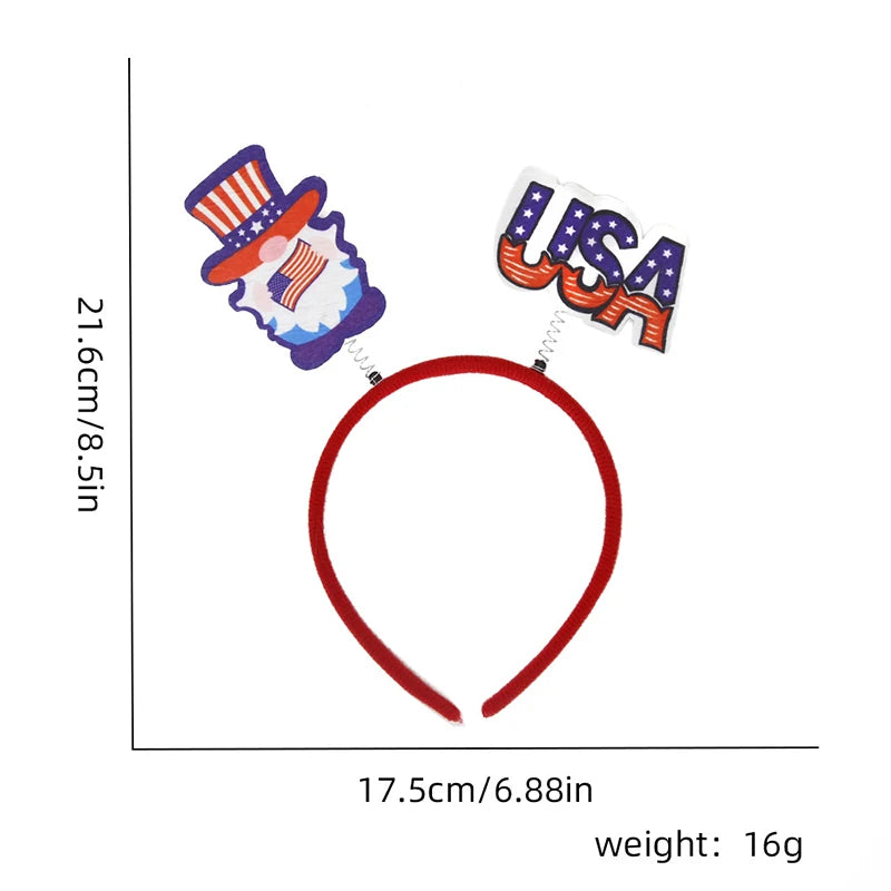 Patriotic American Party Headbands