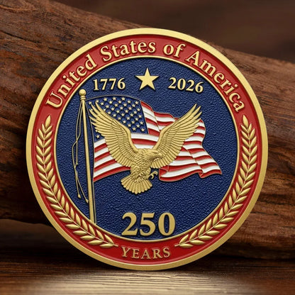 250th Anniversary USA Commemorative Coin - Freedom
