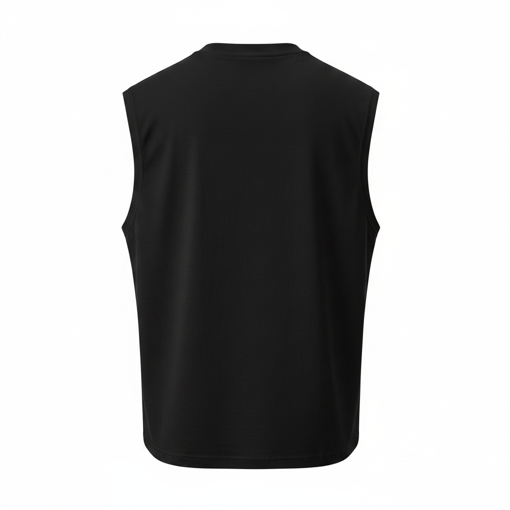 USA Sleeveless Tee - Flag Print